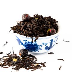 Schwarze Johannisbeere - schwarzer Tee - 500g